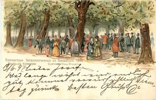 Bruxelles - Exposition Internationale 1897 -86070