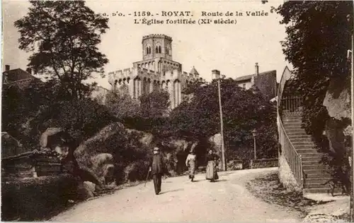 Royat - Route de la vallee -87098