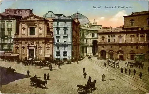 Napoli - Piazza S Ferdinando -86562