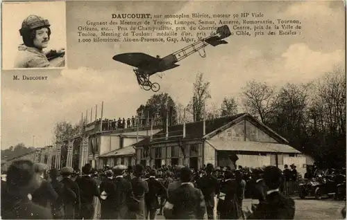 Daucourt sur monoplain Blerior -12472