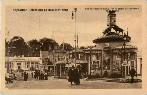 Exposition Universelle de Bruxelles 1910 - Pavillion Liebig -86012