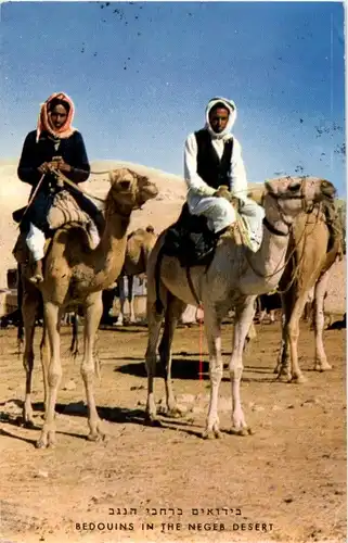 Bedouins in the Negeb Desert -86410