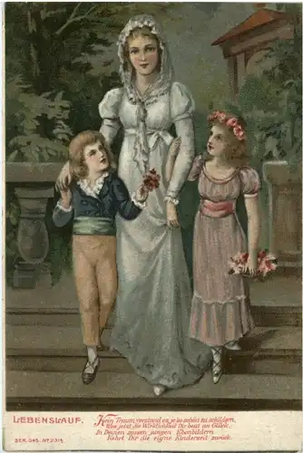 Frau mit Kindern -211824