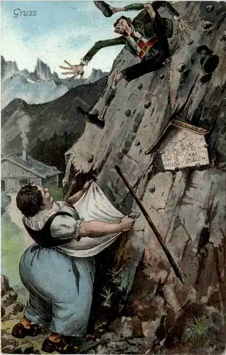 Humor - Bergsteigen -214646