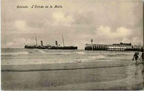 Ostende - La Entree de la Malle -86140