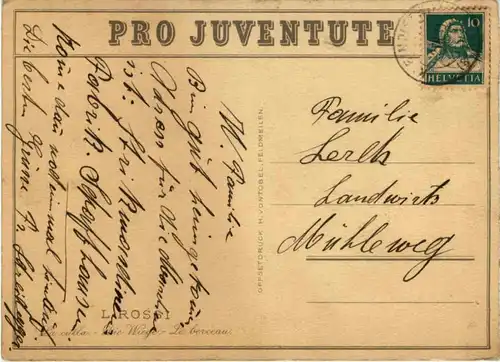 Pro Juventute - L. Rossi -212310