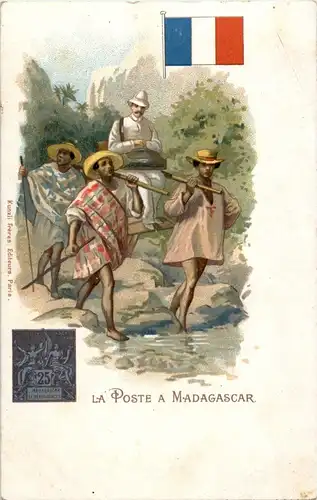 La Poste a Madagascar -12800