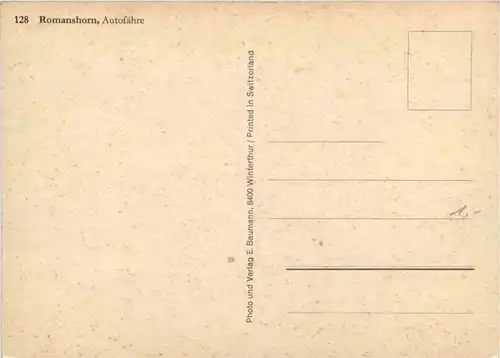 Romanshorn - Autofähre -214456