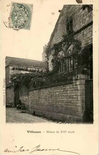Vitteaux - Maison du XIII siecle -86942