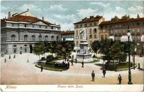 Milano - Piazza della Scala -86538