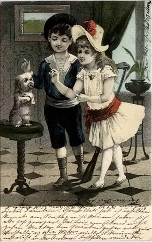 Kinder mit Hund -211730