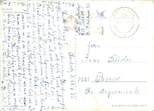 Rostock - Interhotel Warnow -212312