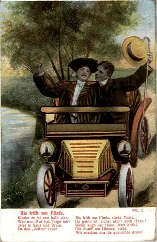 Paar in Auto -215268