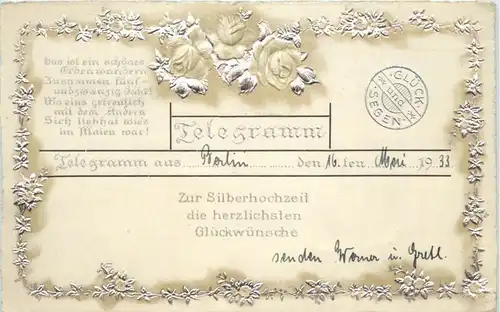 Telegramm silberhochzeit -211818