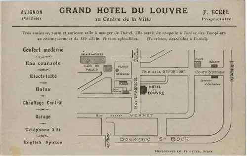 Avignon - Hotel du Louvre -86972