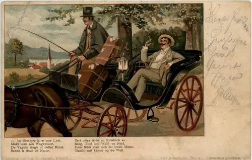 Mann in Kutsche -211614