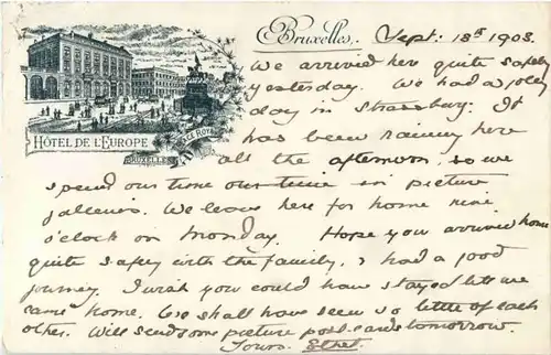 Bruxelles - Hotel de l Europe -86046