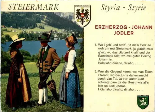 Steiermark - Erzherzog Johann Jodler -212078