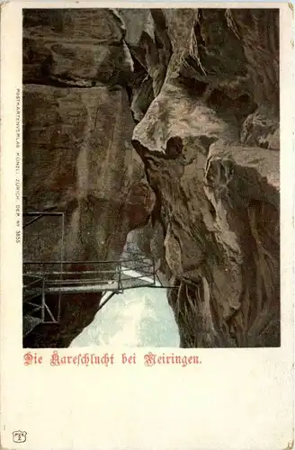 Schlucht bei Meiringen -212240