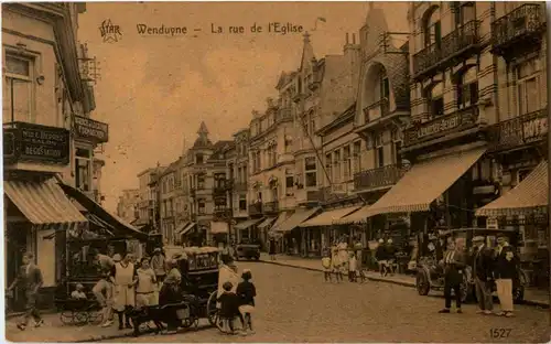 Wenduyne - La rue de l eglise -86232