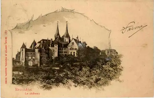 Neuchatel - Le chateau -216096