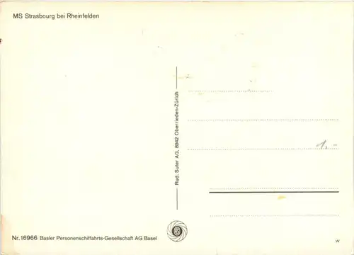 MS Strasbourg bei Rheinfelden -214472