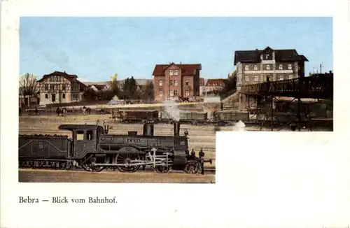 Bebra - Blick vom Bahnhof - 150 Jahre Deutsche Eisenbahn -212268