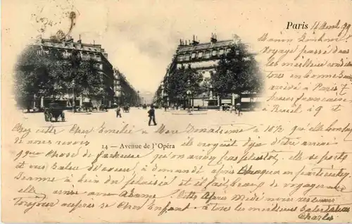 Paris - Avenue de l Opera -86768