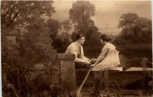 Liebespaar - Boot -214568