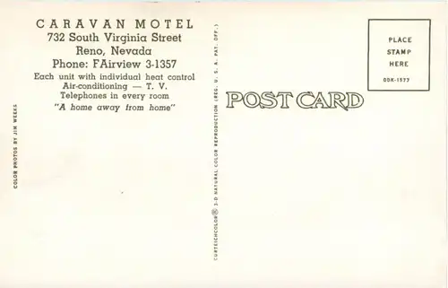 Reno - Caravan Motel -212486