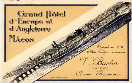 Macon - Grand Hotel d Europe -87026