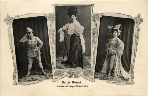Fritzi Renne - Verwandlungs Soubrette -211626