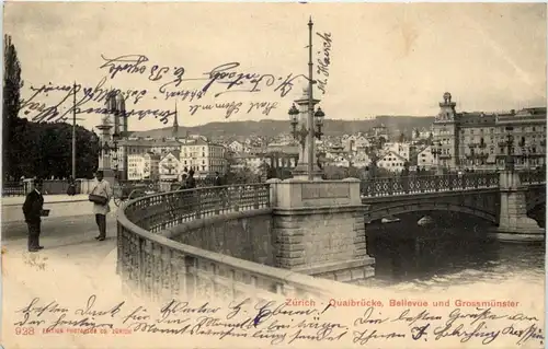 Zürich - Quaibrücke -216414