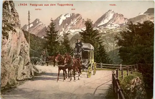 Toggenburg - Postkutsche -215972