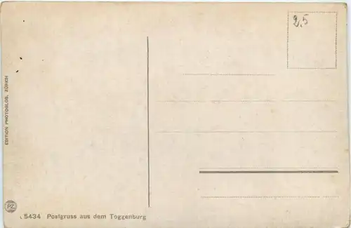 Toggenburg - Postkutsche -215972