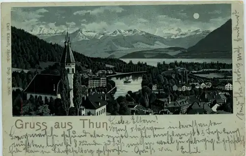 Gruss aus Thun - Litho - Verlag Künzli -216840