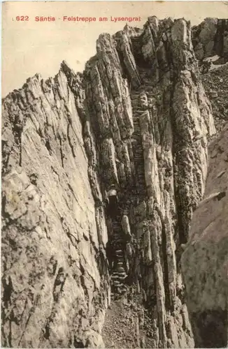Säntis - Felstreppe -215892