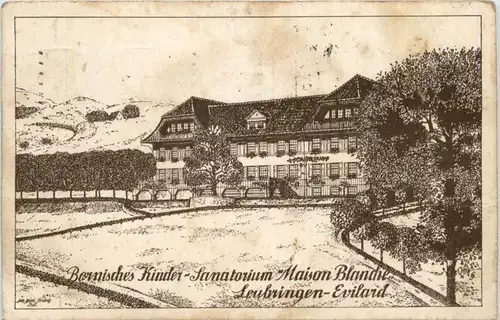 Leubringen Evilard - Bernisches Kinder Sanatorium -215860