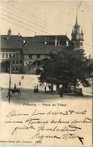 Fribourg - Place du Tilleul -216336