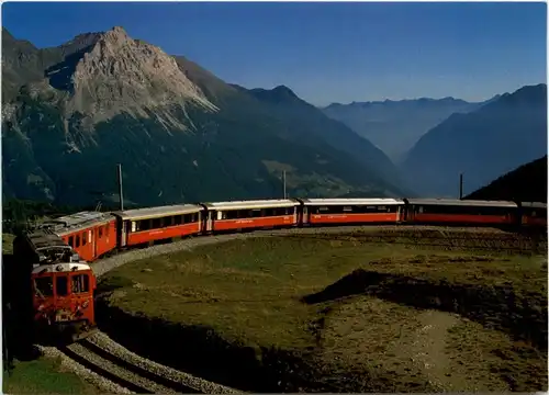 Alp Grüm - Eisenbahn -214510