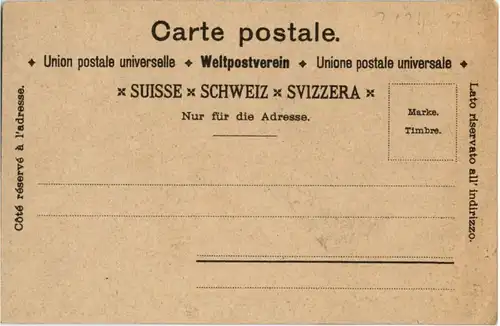 Gruss aus Zürich - Litho - Werbekarte Carl Weber -186139