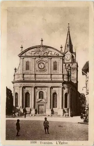 yverdon - L eglise -216310