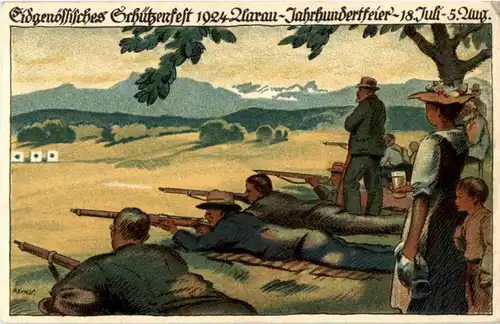 Aarau - Eidgenössisches Schützenfest 1924 -186227