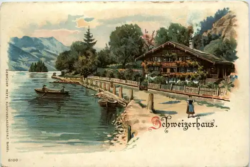 Schweizerhaus - Litho -216956