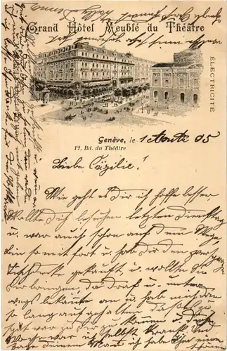 Geneve - Hotel Meuble du Theatre -186493