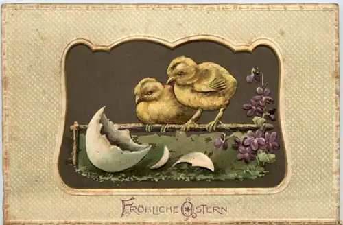 Ostern - Prägekarte -212830