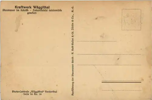 Vorderthal - Kraftwerk Wäggithal -216746