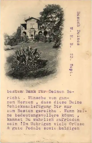 Zürich - Villa Bleuler -216550