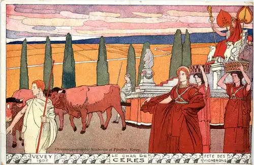 Vevey - Fete des Vignerons 1905 -216876