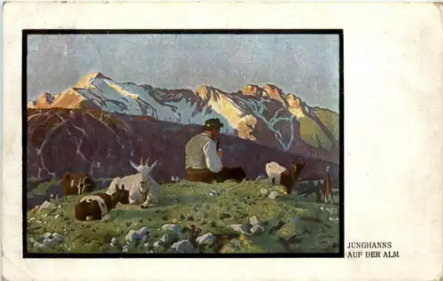 Junghanns - Auf der Alm - Goat Ziegen -213182